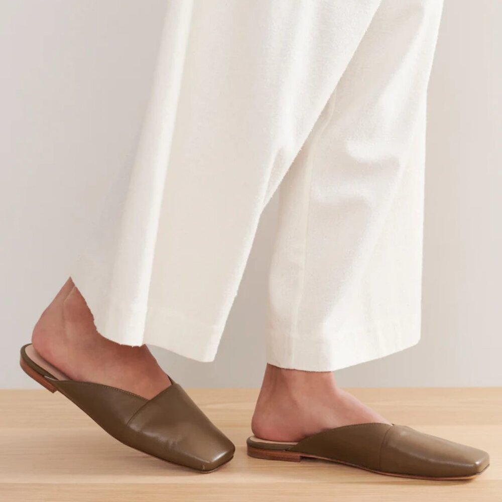 Jenni Kayne Mia Mule Earthen Size 40 or US 10 New Without Box - Picture 1 of 14